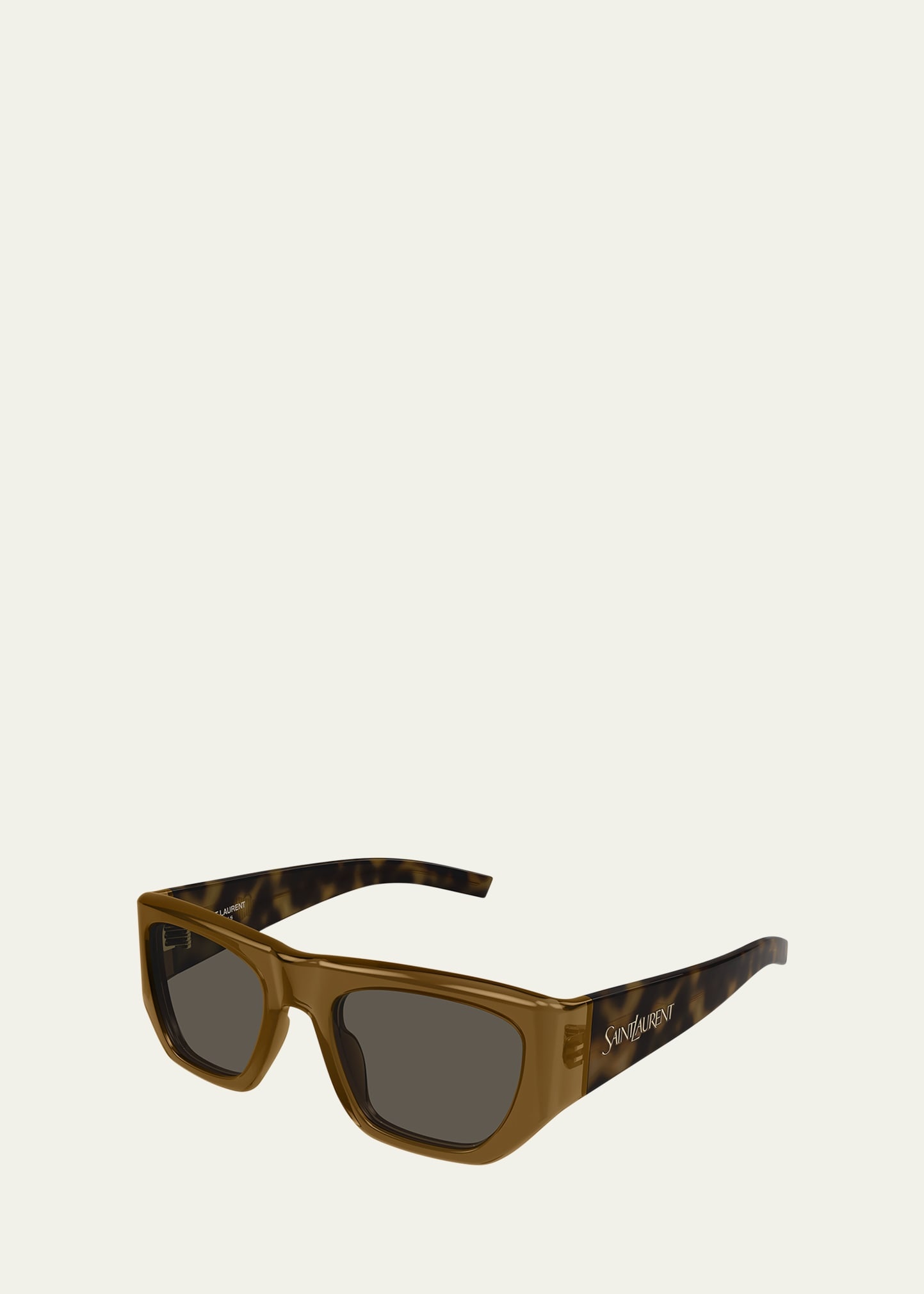 Rectangle Acetate Sunglasses - 2