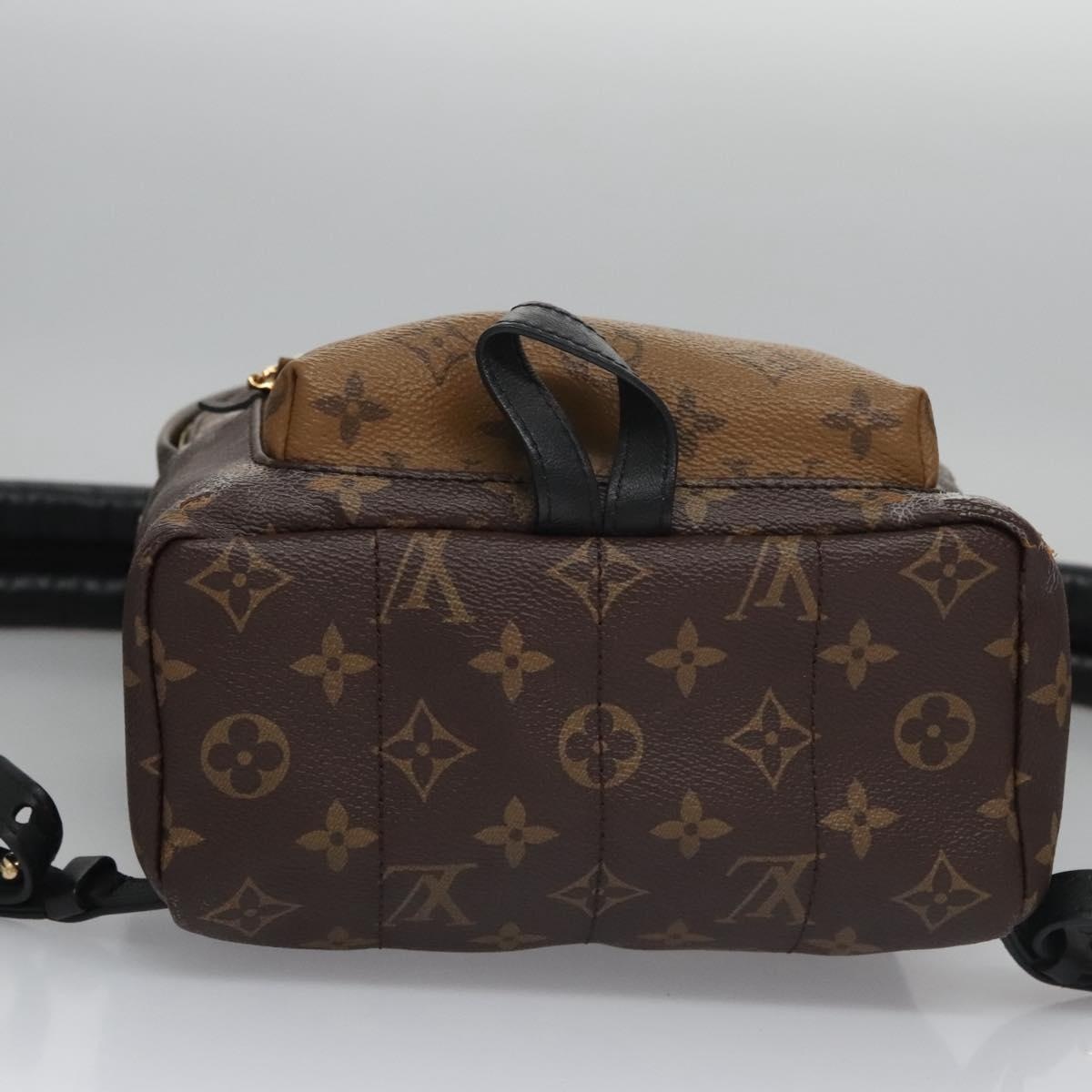 LOUIS VUITTON Monogram Reverse Palm Springs PM Backpack M44870 - 5