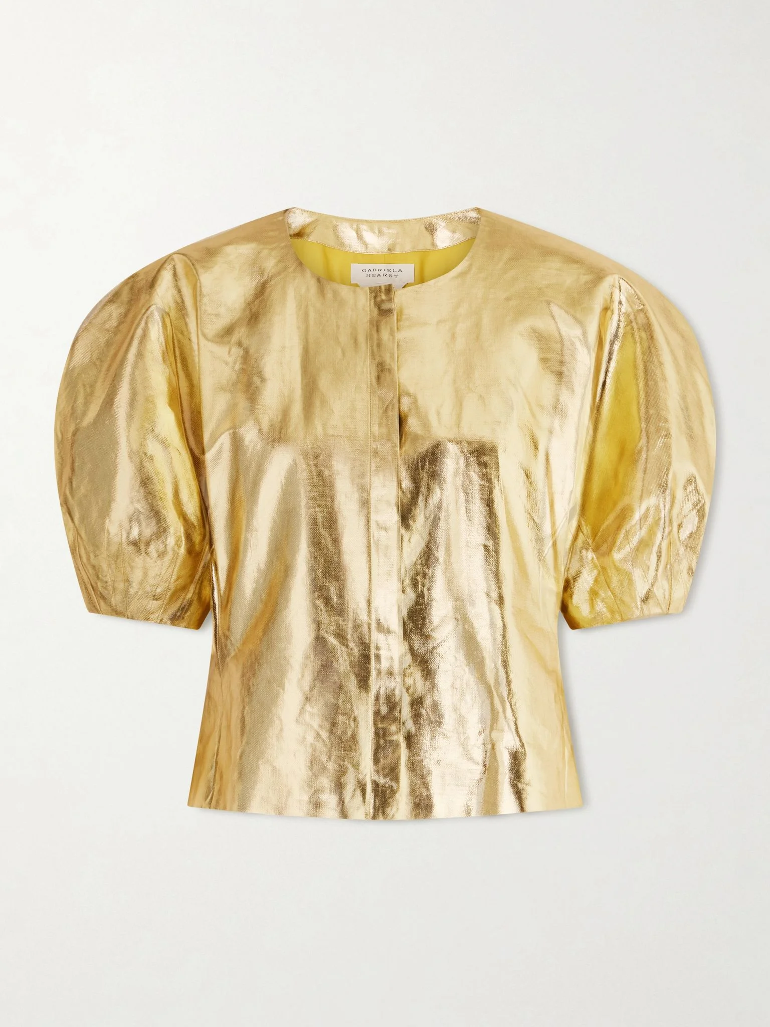 Waverly linen top Gold - 1