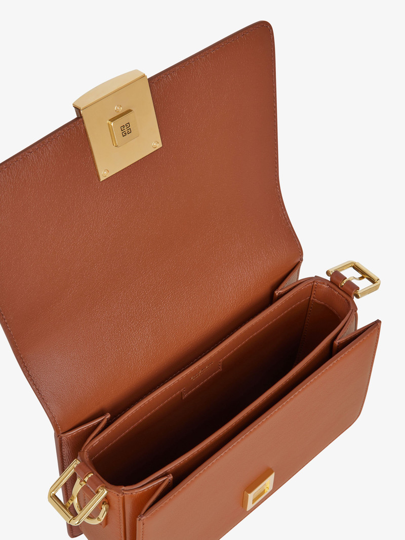 MEDIUM 4G CROSSBODY BAG IN GRAINED LEATHER 5