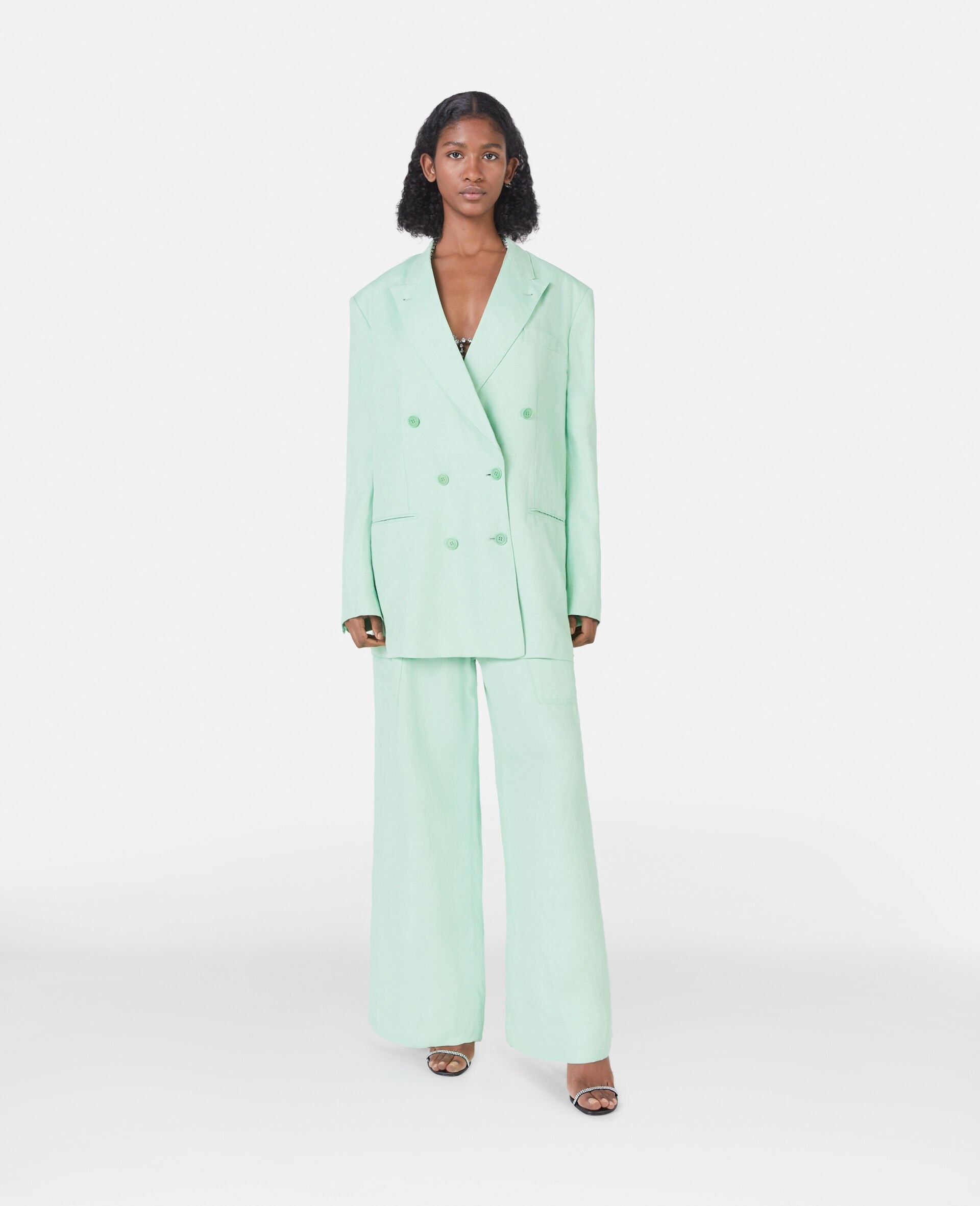 Wide Leg Trousers - 2