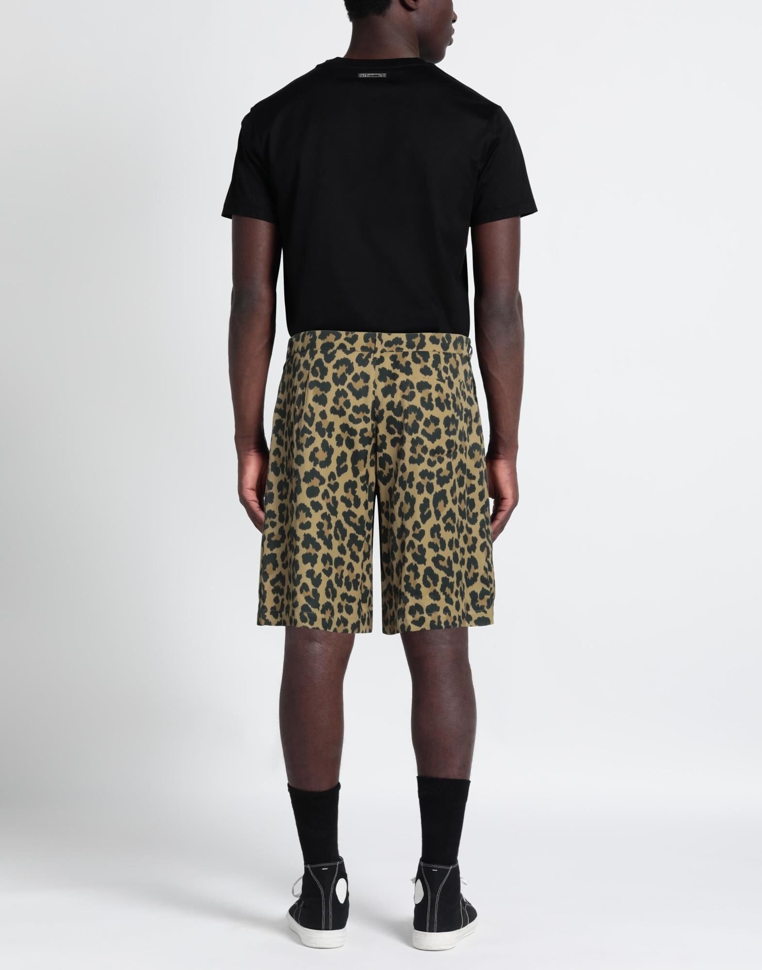 Khaki Men's Shorts & Bermuda - 3