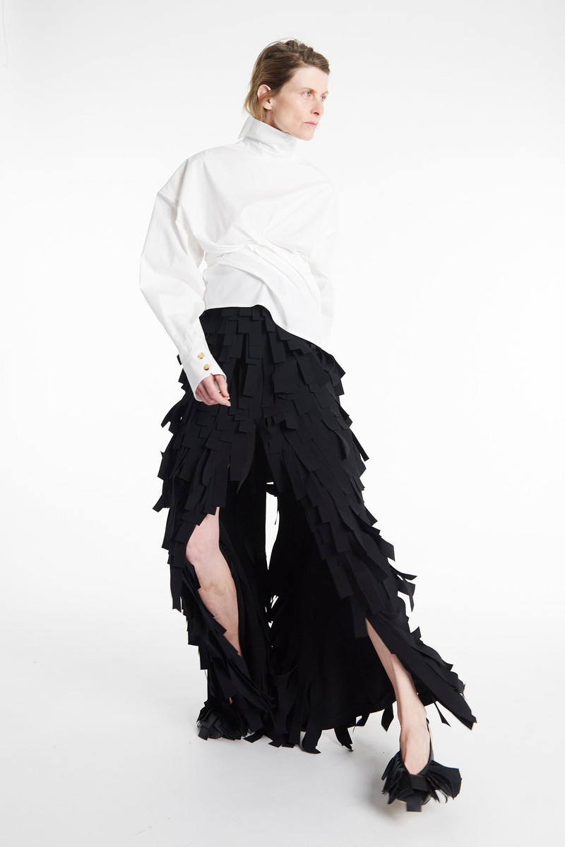 MULTI RECTANGLE SKIRT BLACK 11