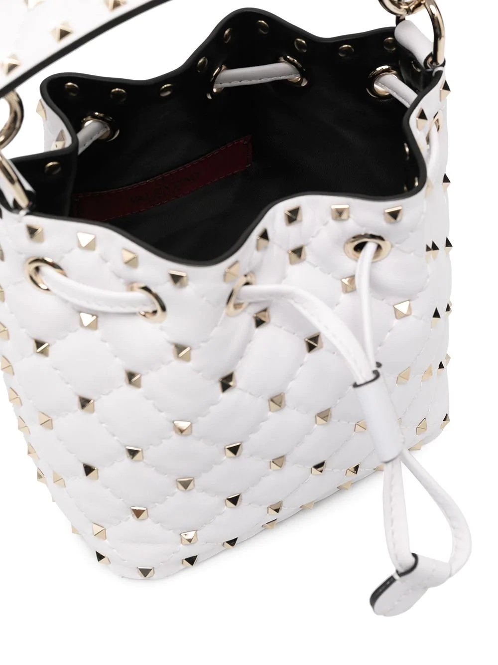 Rockstud spike bucket bag - 5