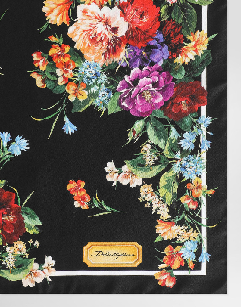Dolce & Gabbana 50x50 silk twill foulard outlook