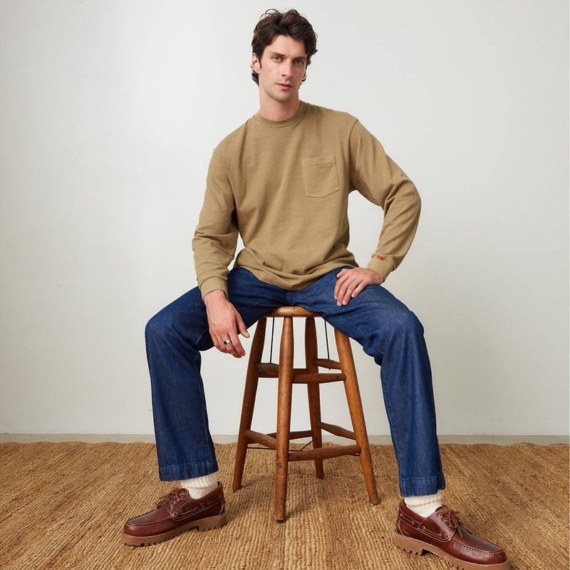 Levi's LONG SLEEVE AUTHENTIC POCKET T-SHIRT outlook
