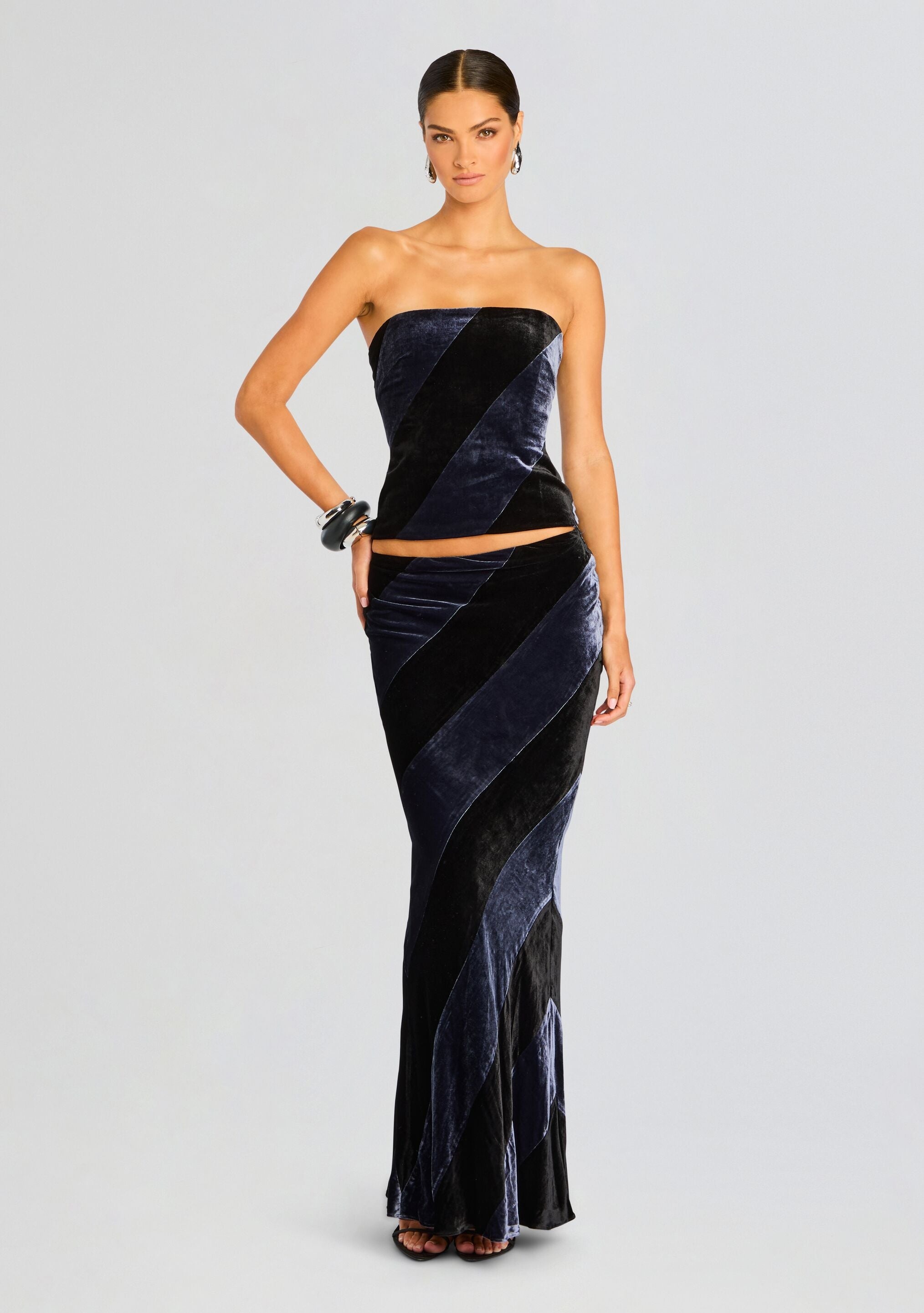 VENUS VELVET SKIRT - 2