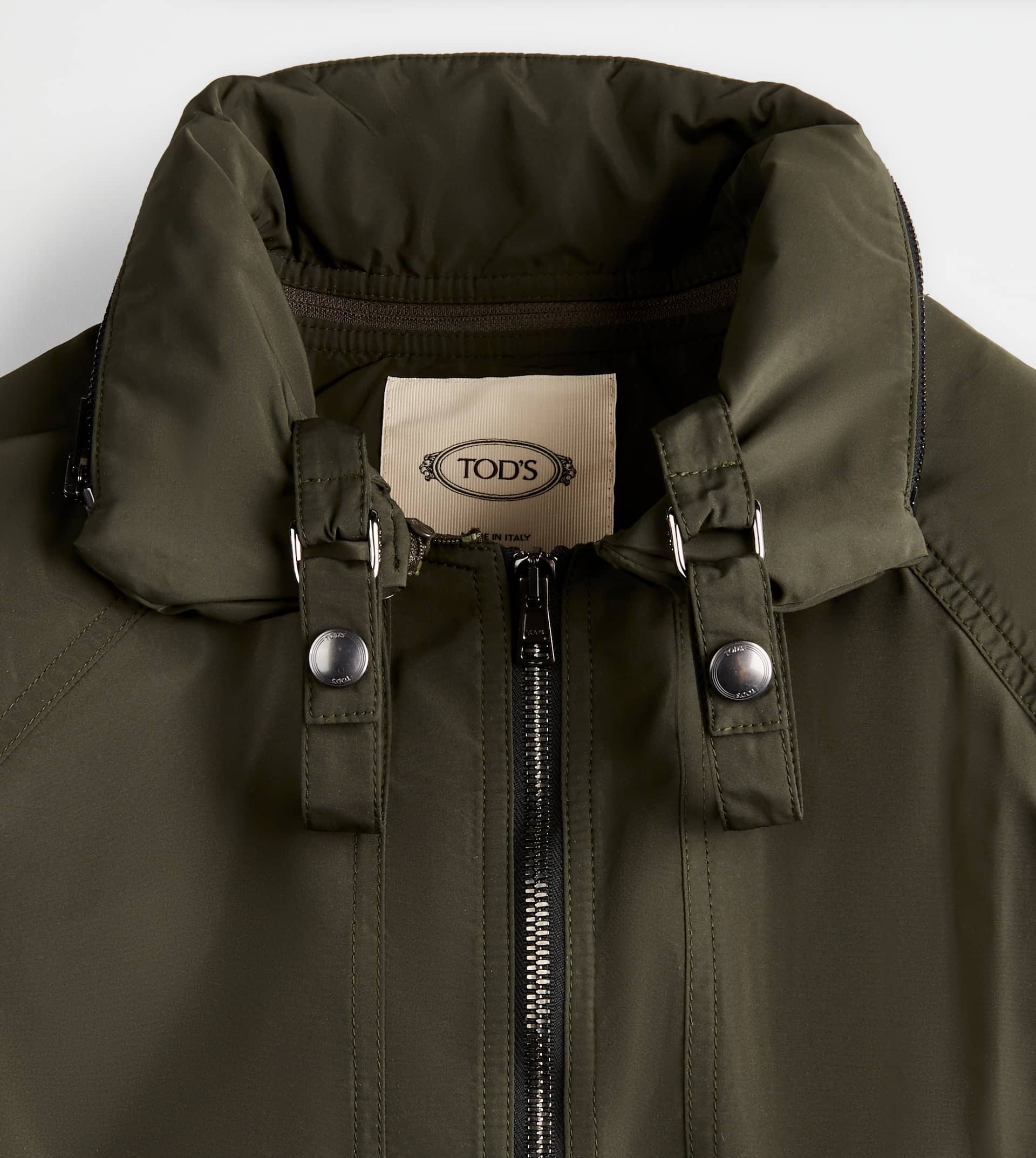 SHORT PARKA - GREEN - 3