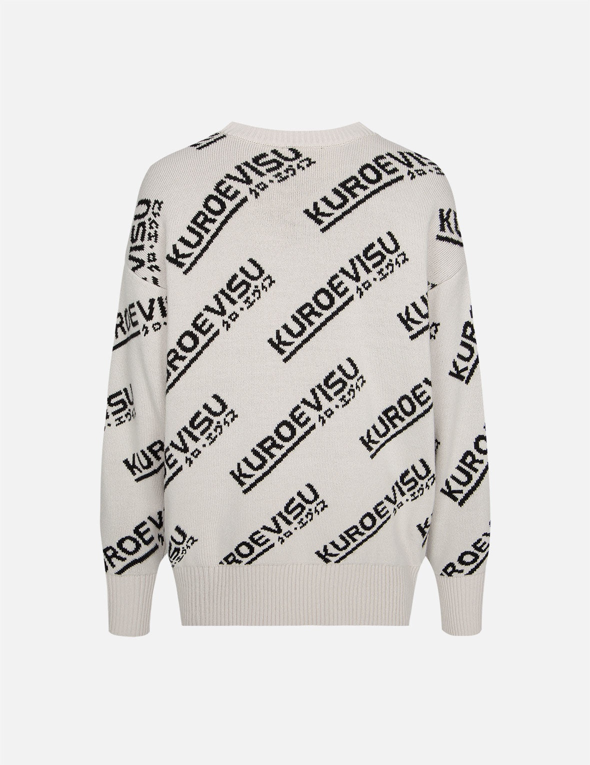 Monogram Intarsia Turtle Neck Sweater - 2