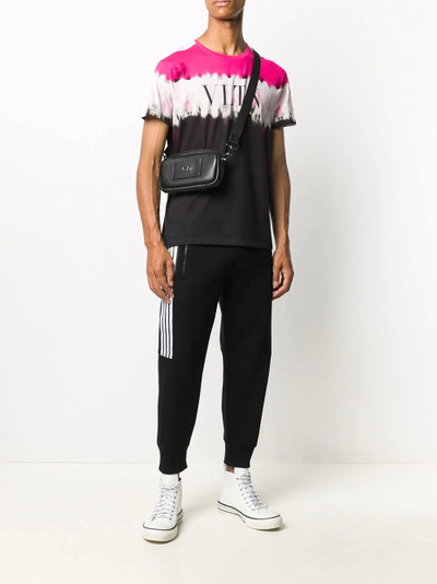 Neil Barrett embroidered logo patch track pants outlook