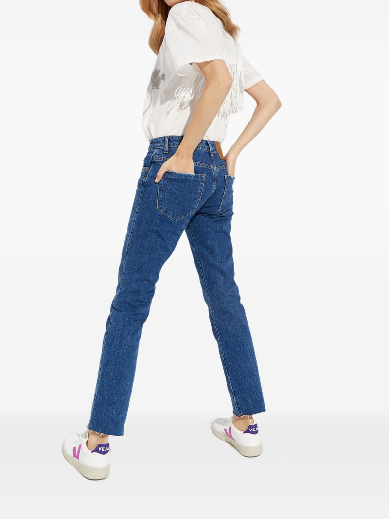 Truckers raw-edge jeans 3