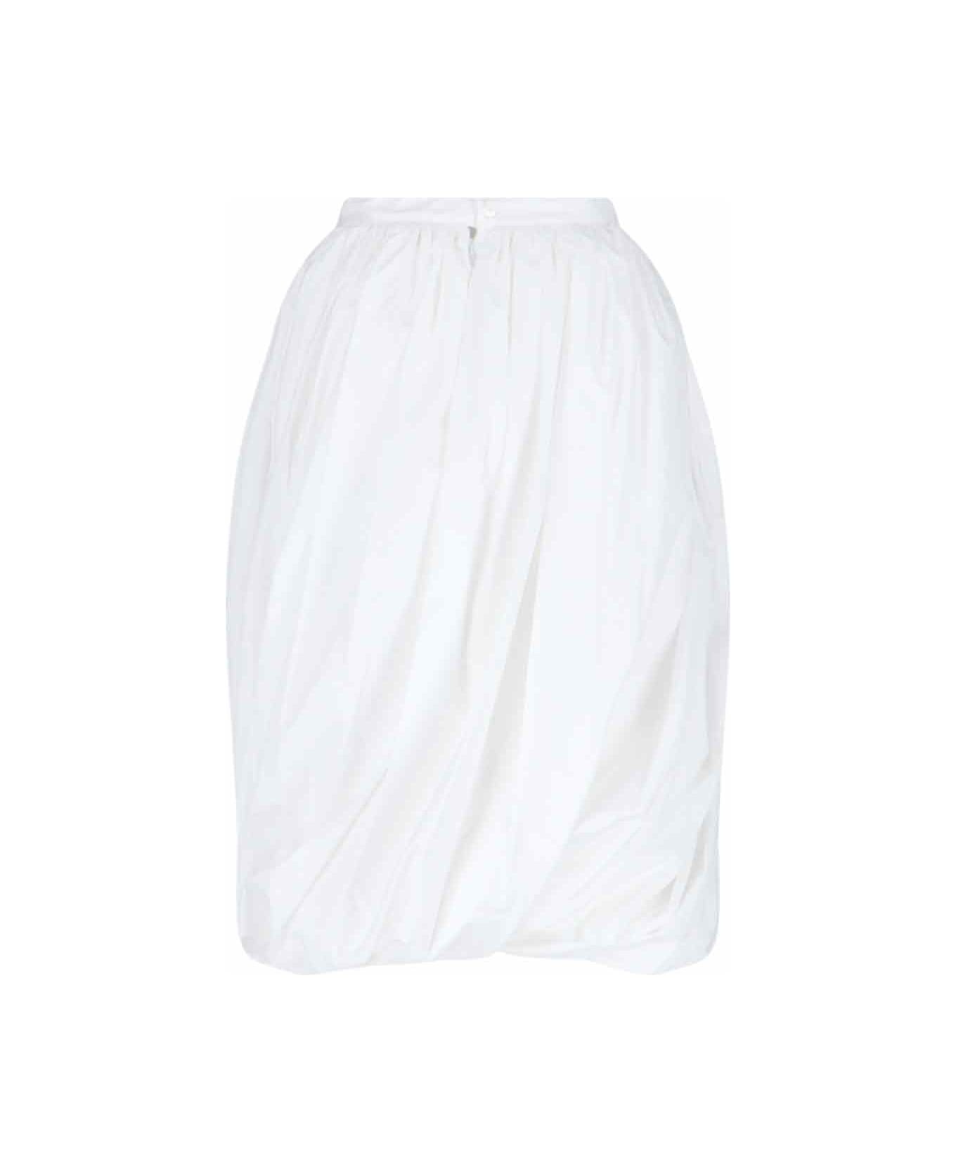Balloon Midi Skirt - 2