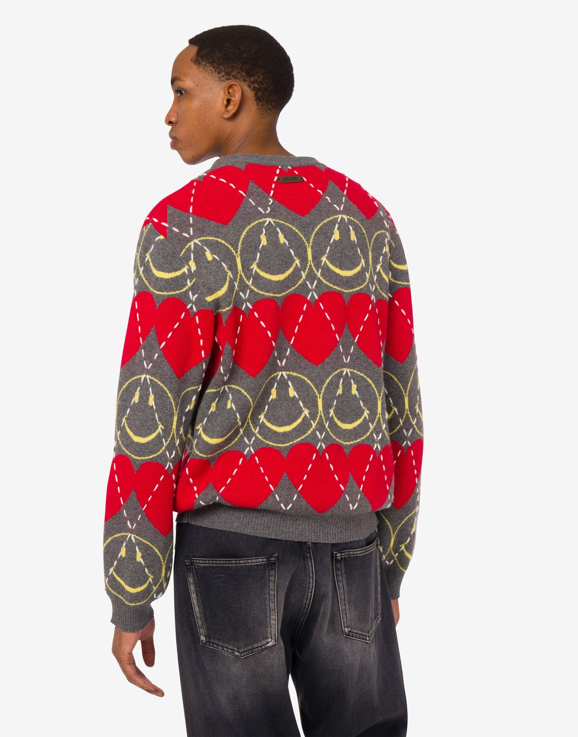WOOL BLEND PULLOVER SMILEY® - 3