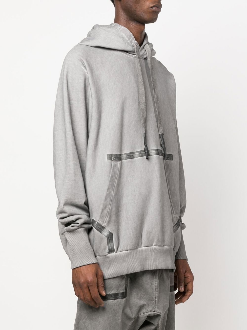 cold-dye organic cotton hoodie - 3