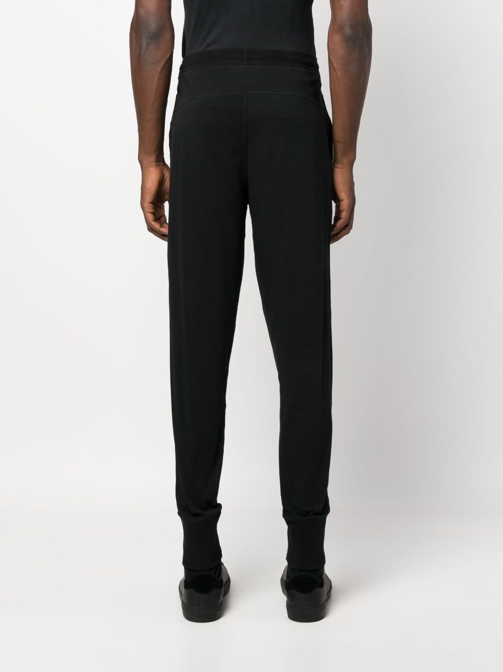 signature stripe-trim cotton track pants - 4