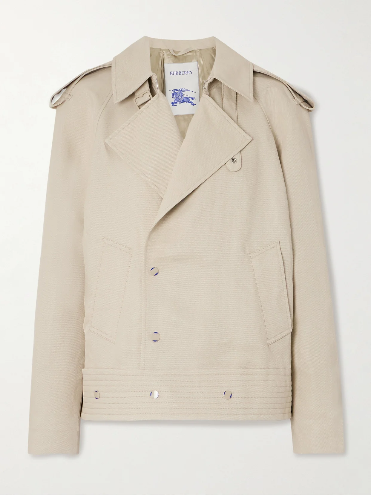 Canvas Trench Coat - 1