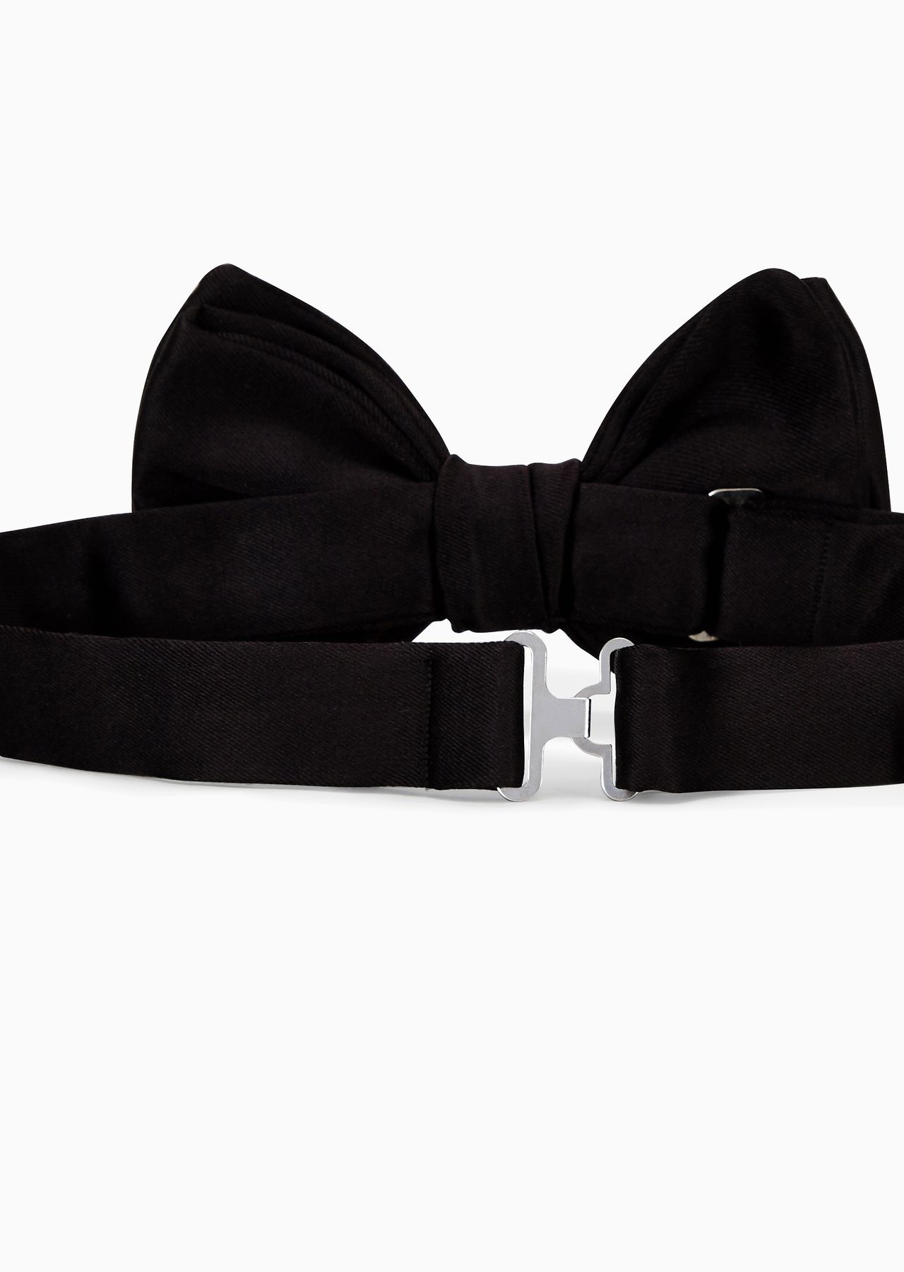 Pure silk knotted bow tie - 2