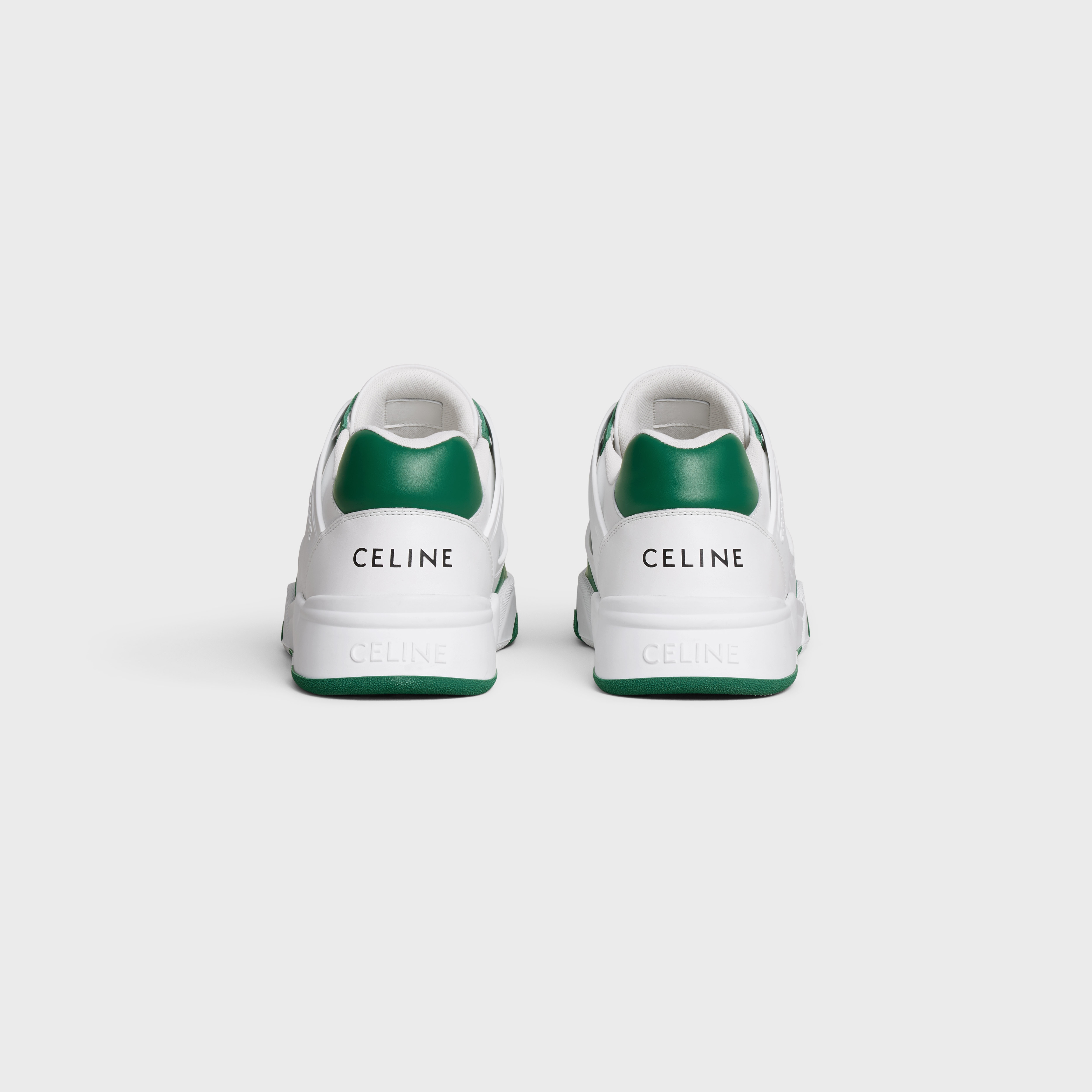 CELINE TRAINER CT-07 LOW LACE-UP SNEAKER in CALFSKIN - 3