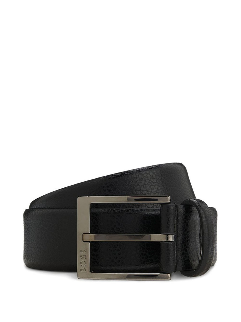 Elloy textured buckle belt 1