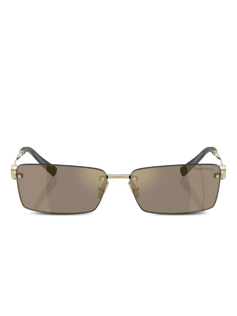 rectangular-frame sunglasses - 1