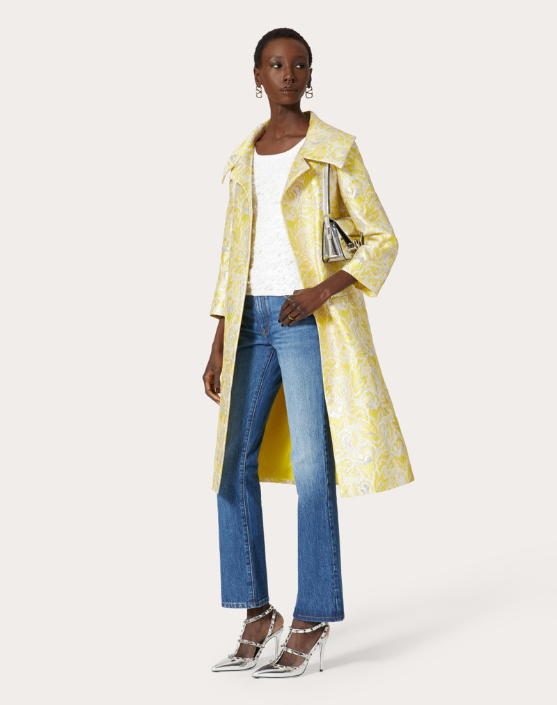 Valentino IRIS BROCADE COAT outlook