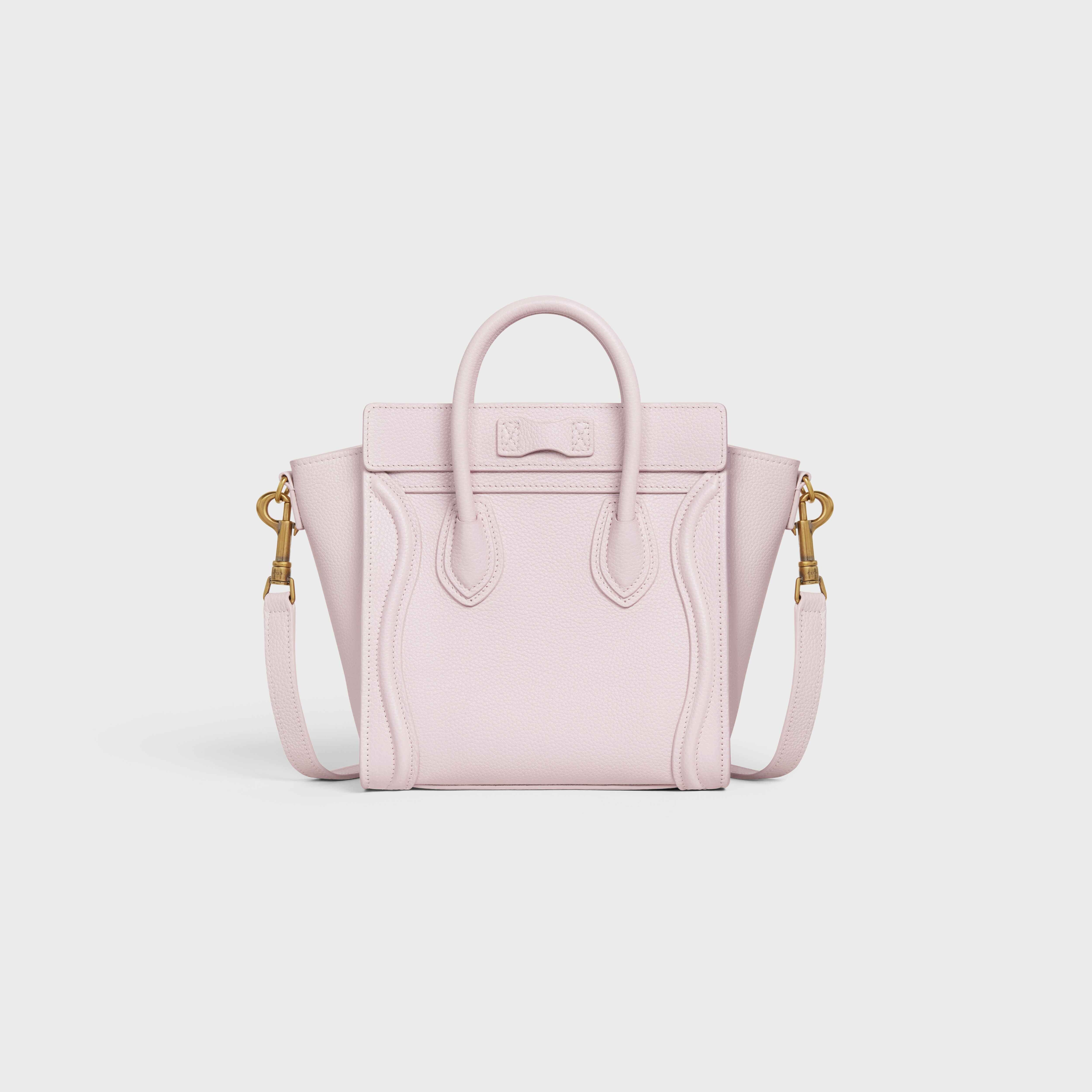 Nano Luggage bag in drummed calfskin 3