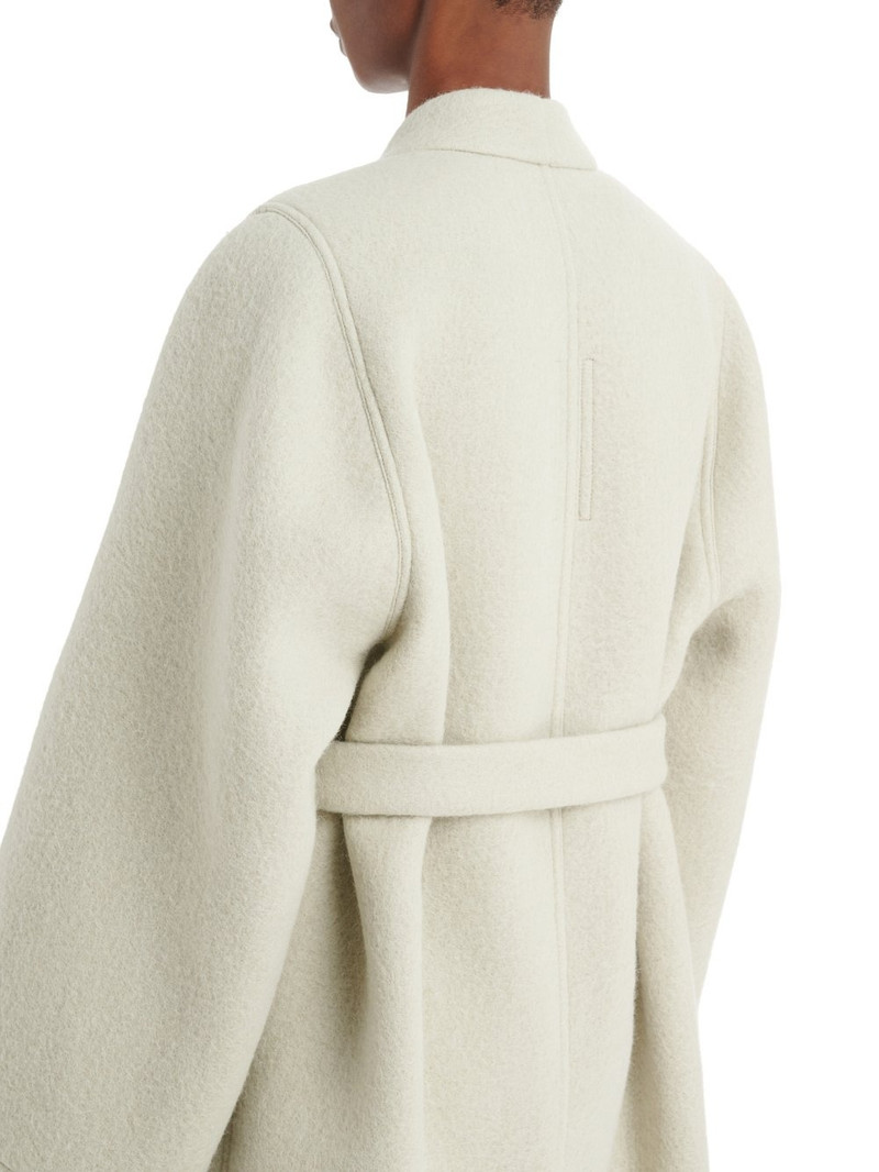 Belted wool and alpaca-blend coat 5