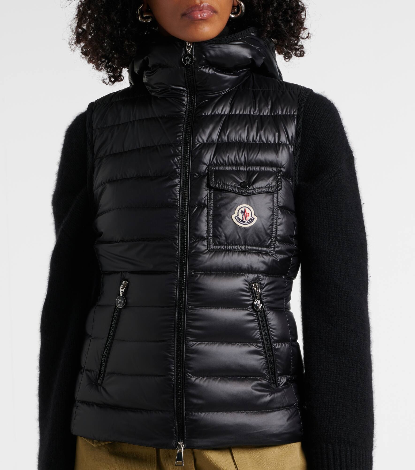Moncler Glygos down vest | mytheresa | REVERSIBLE
