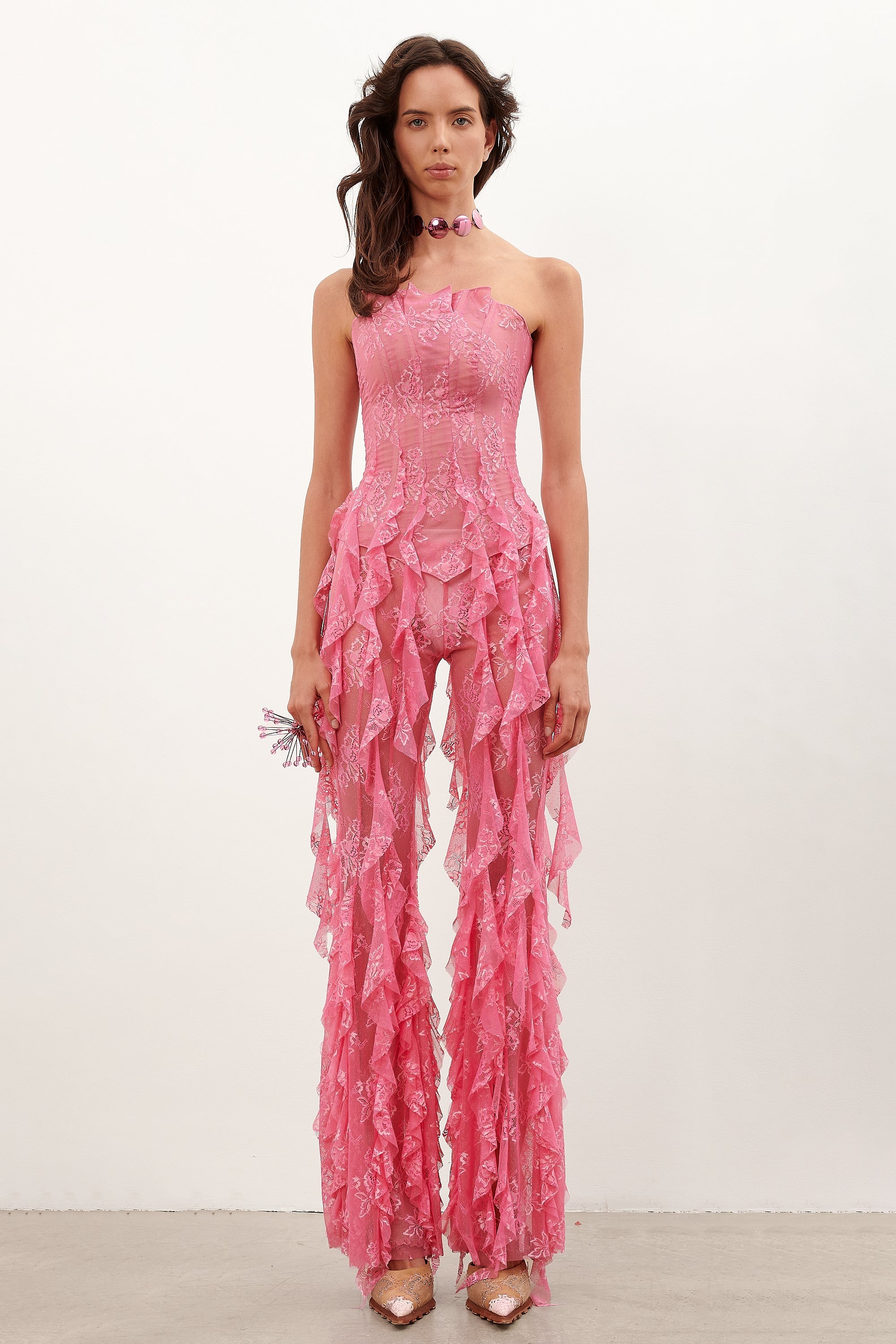 CALAMITY CORSET FUCHSIA PINK - 2