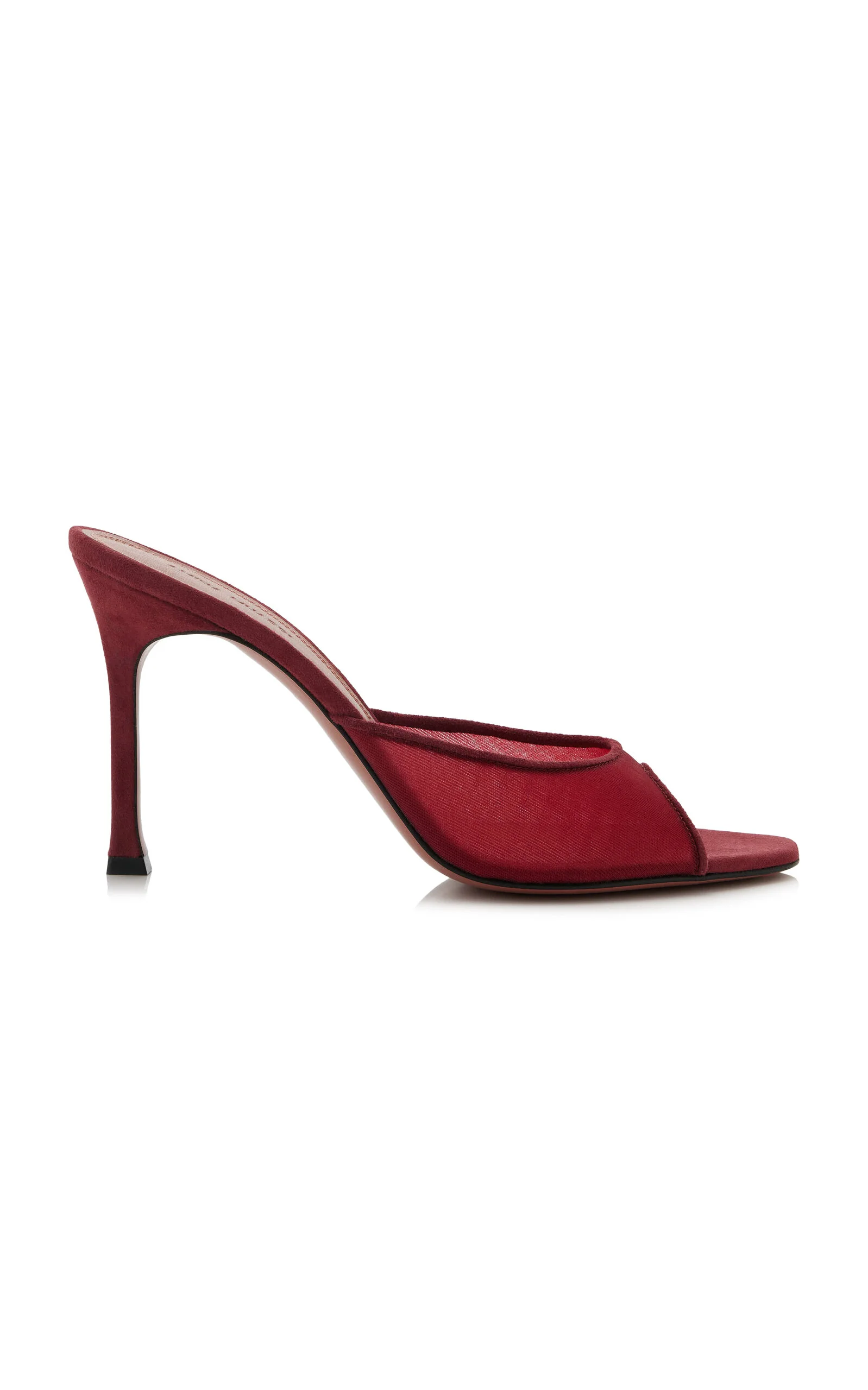 Alexa Mesh Mules red - 1