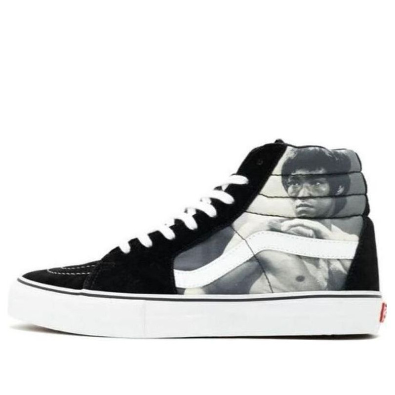 Vans x Supreme Sk8-Hi Bruce Lee 'Black White' VN099NANM - 1