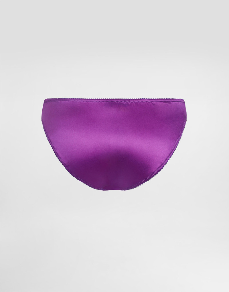 Dolce & Gabbana Satin and lace briefs outlook