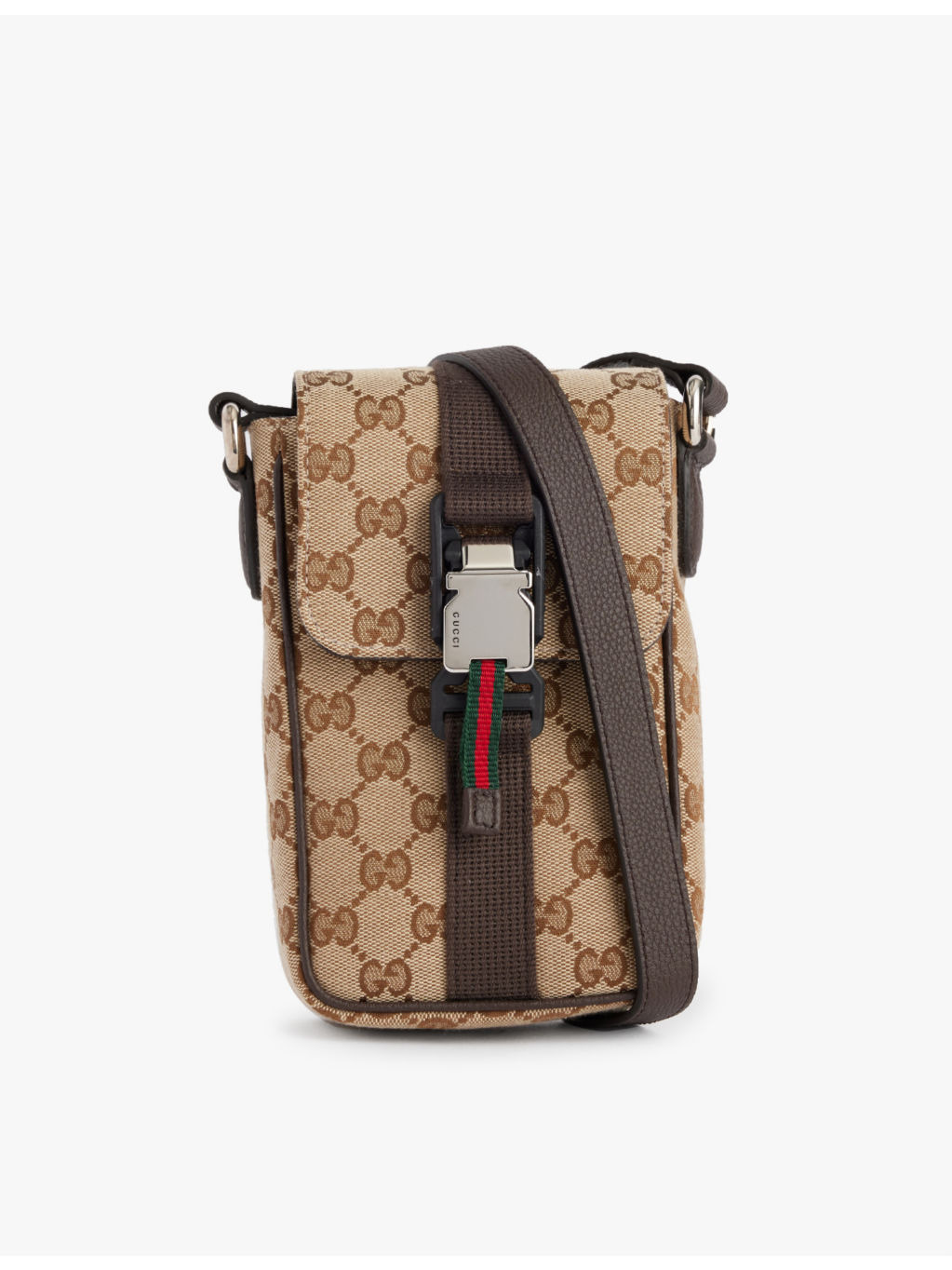 GG mini canvas messenger bag - 1