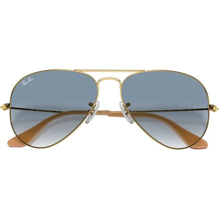 Aviator Large Metal Sunglasses - 5