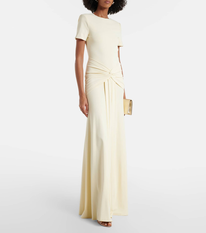 ROLAND MOURET Gathered gown outlook