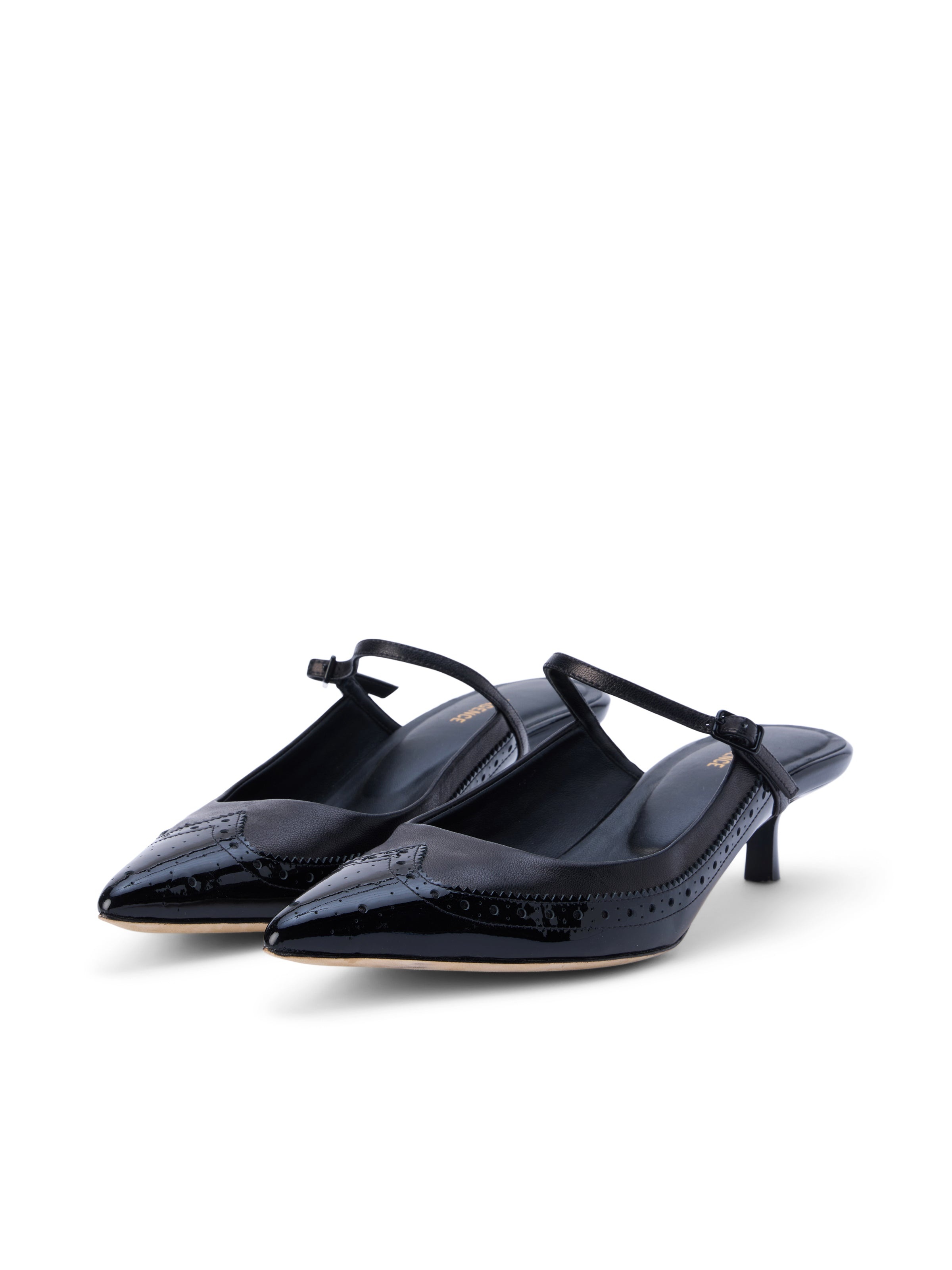 Elle Patent Leather Mule - 4