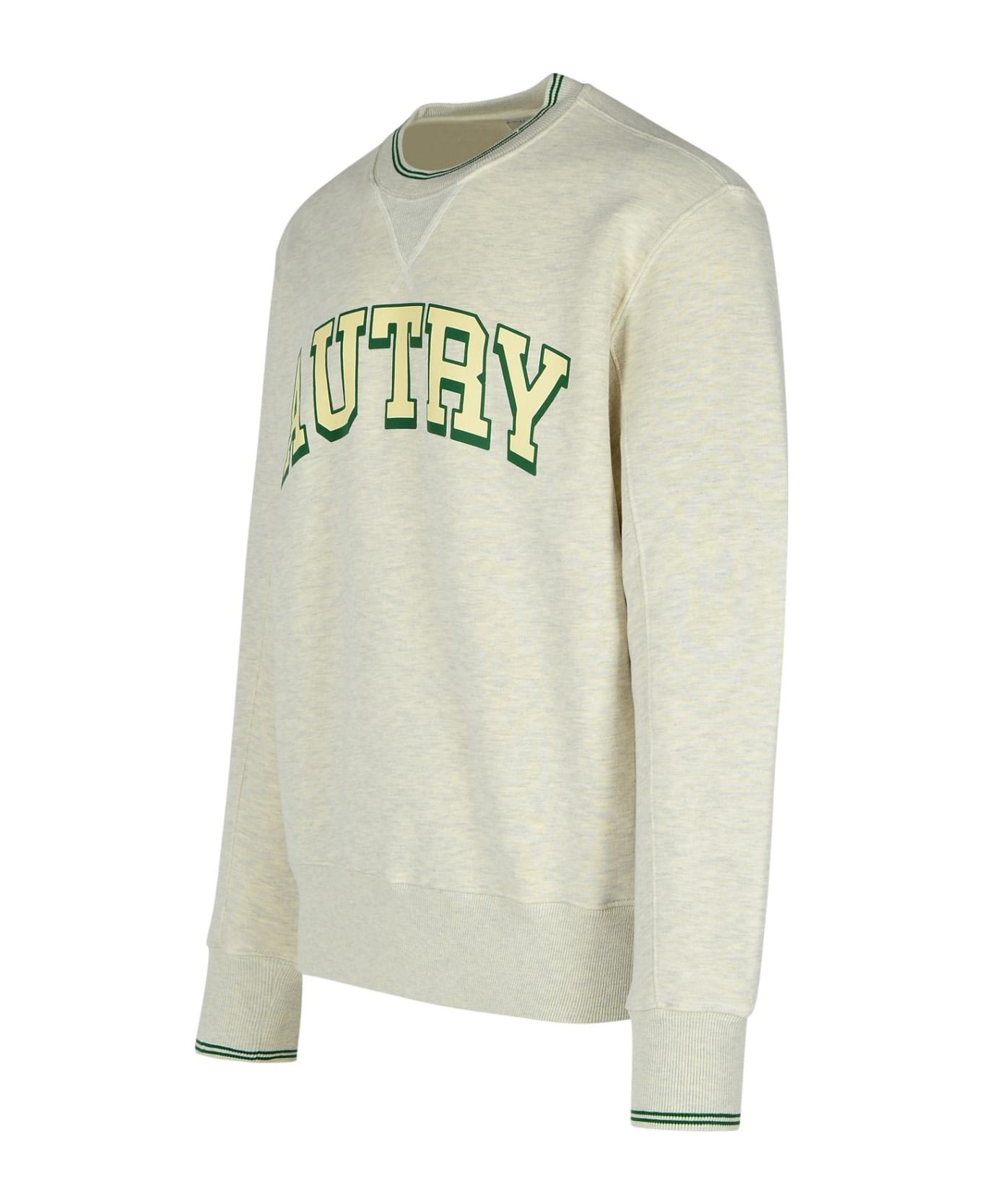 Grey Cotton Blend Sweatshirt - 2