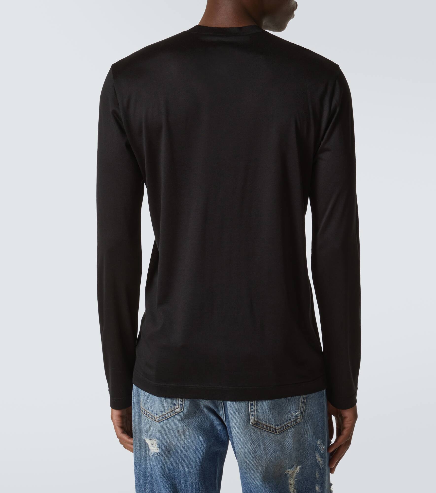 Silk Henley shirt - 4