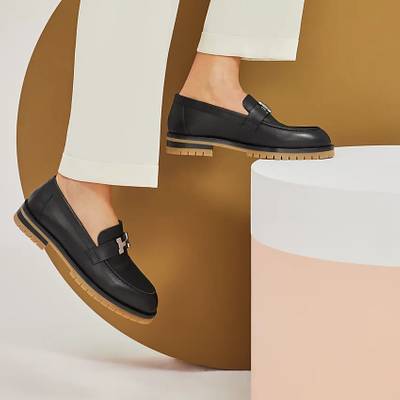 Hermès Faubourg loafer outlook