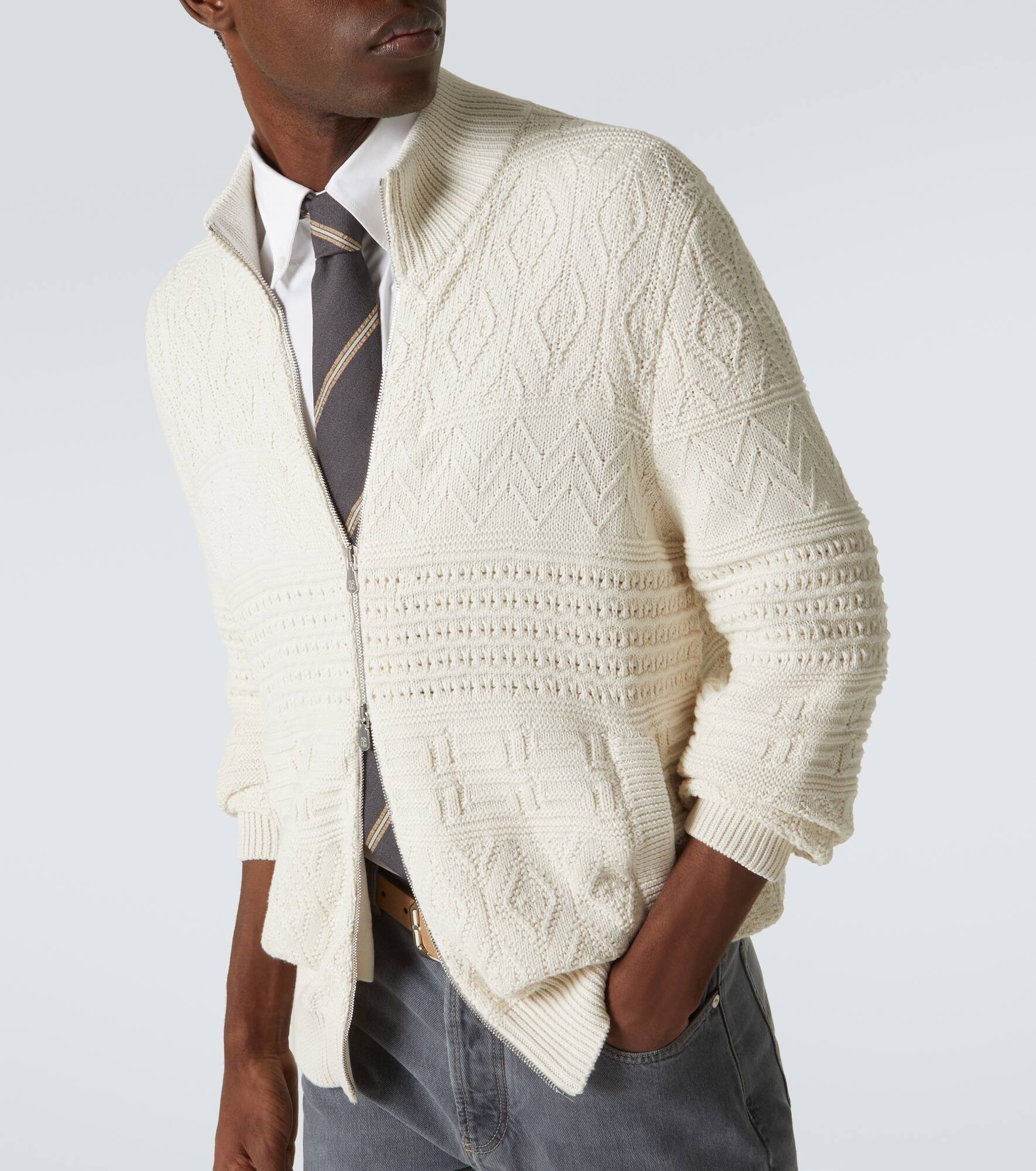 Cotton cardigan - 5