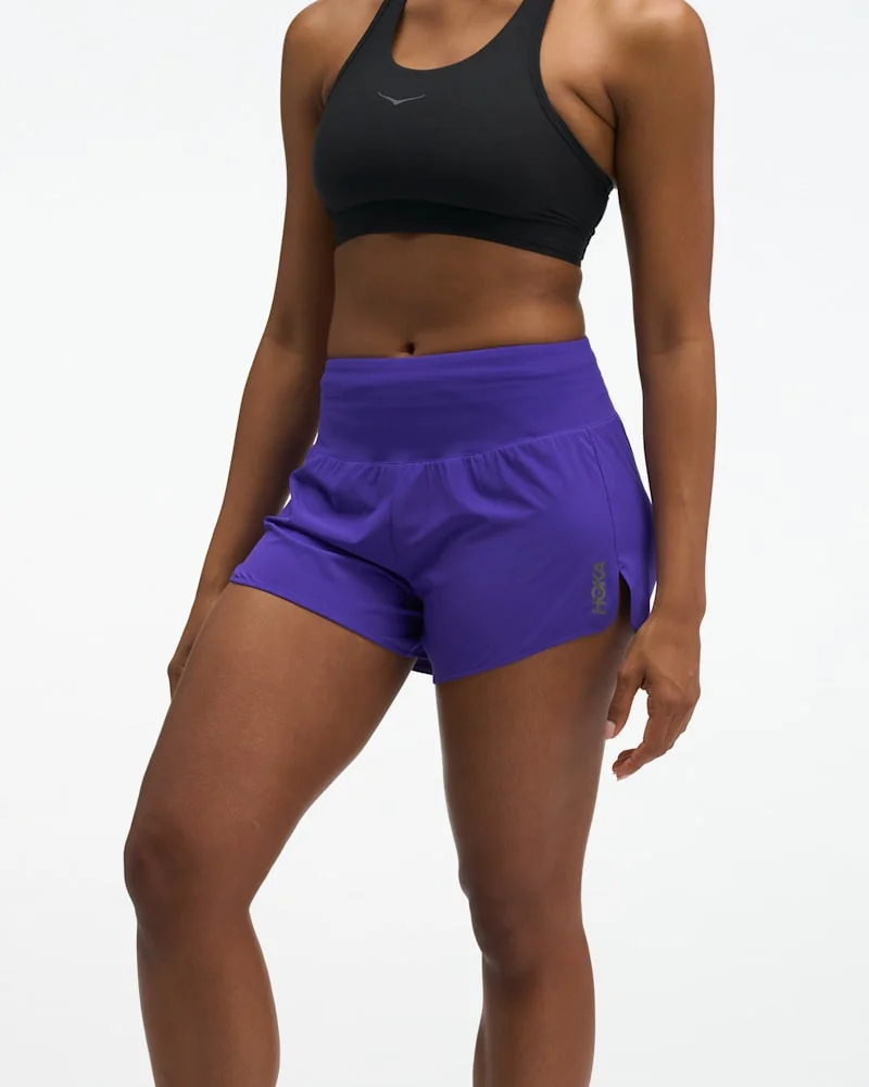 Women's Glide Short MR 3.5" Brief in Cosmic Purple - 1