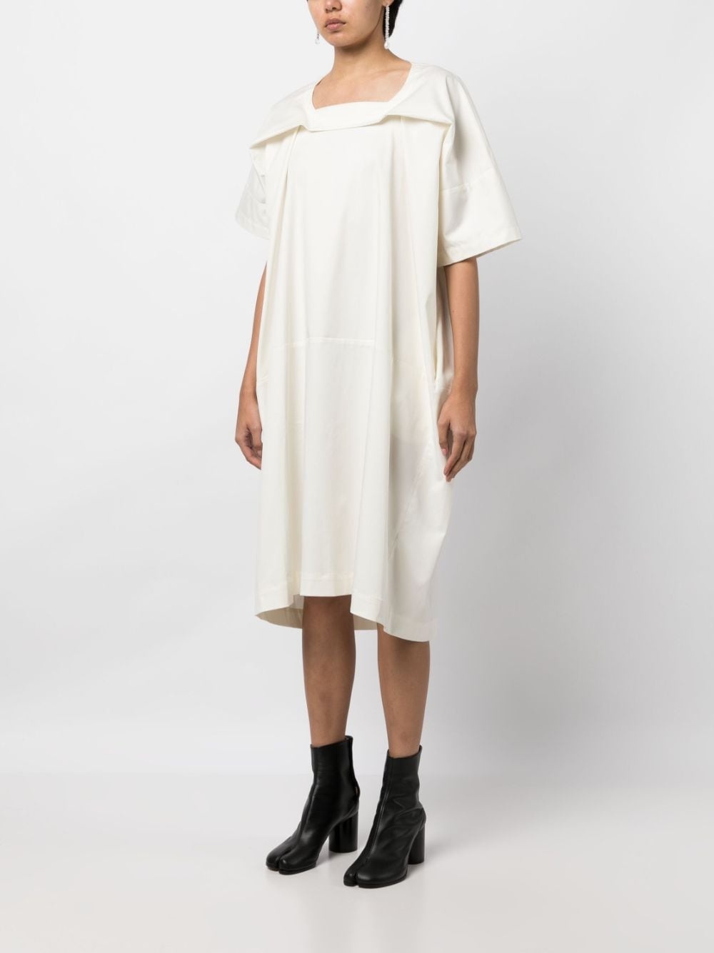 Pepper folded-collar dress - 3