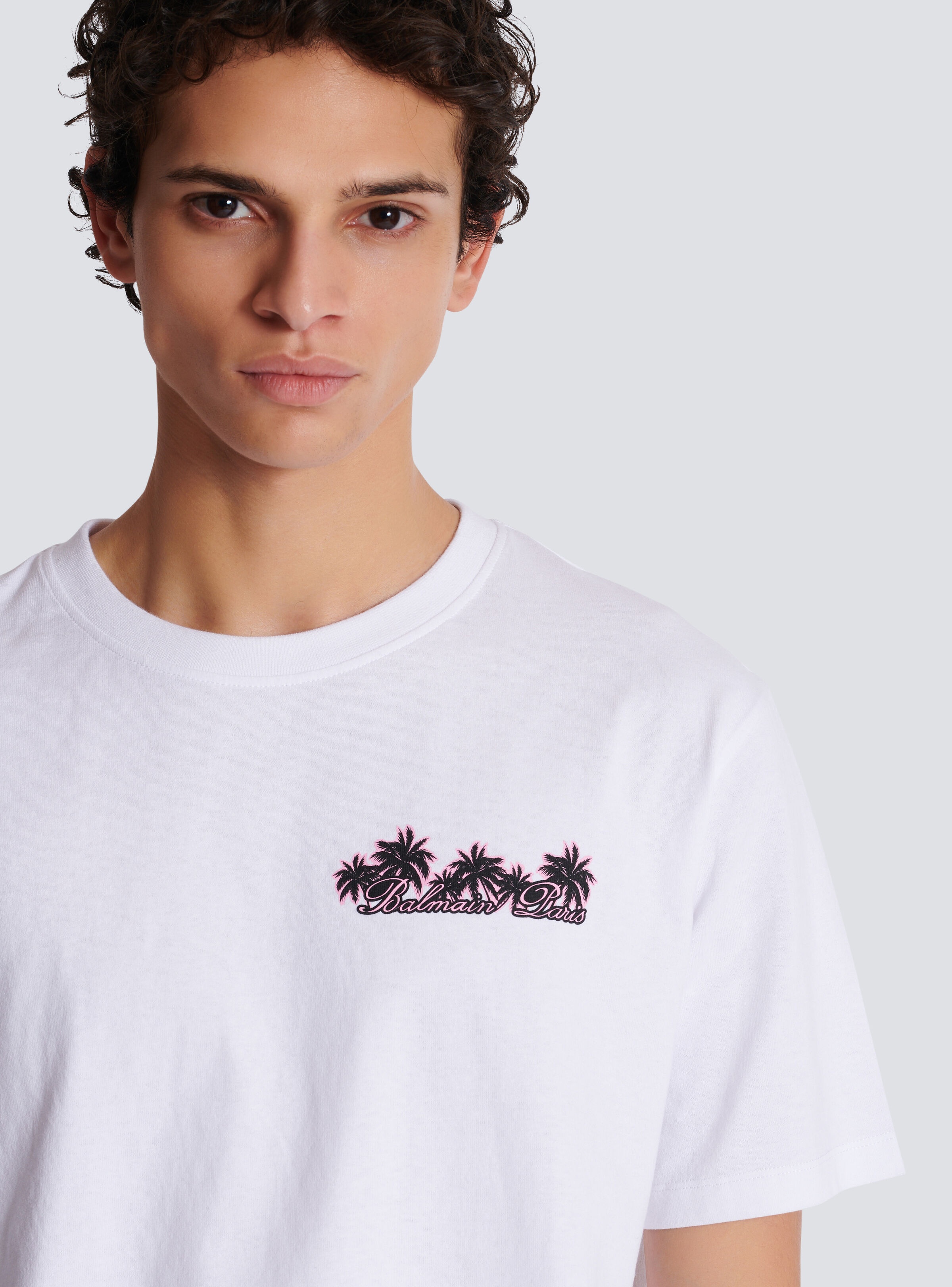 Club Balmain Signature printed T-shirt - 6