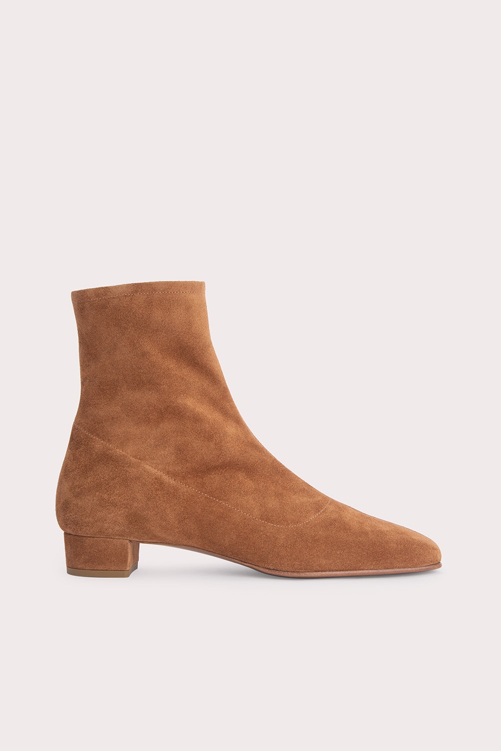 ESTE BOOT LIGHT TAN SUEDE LEATHER - 1