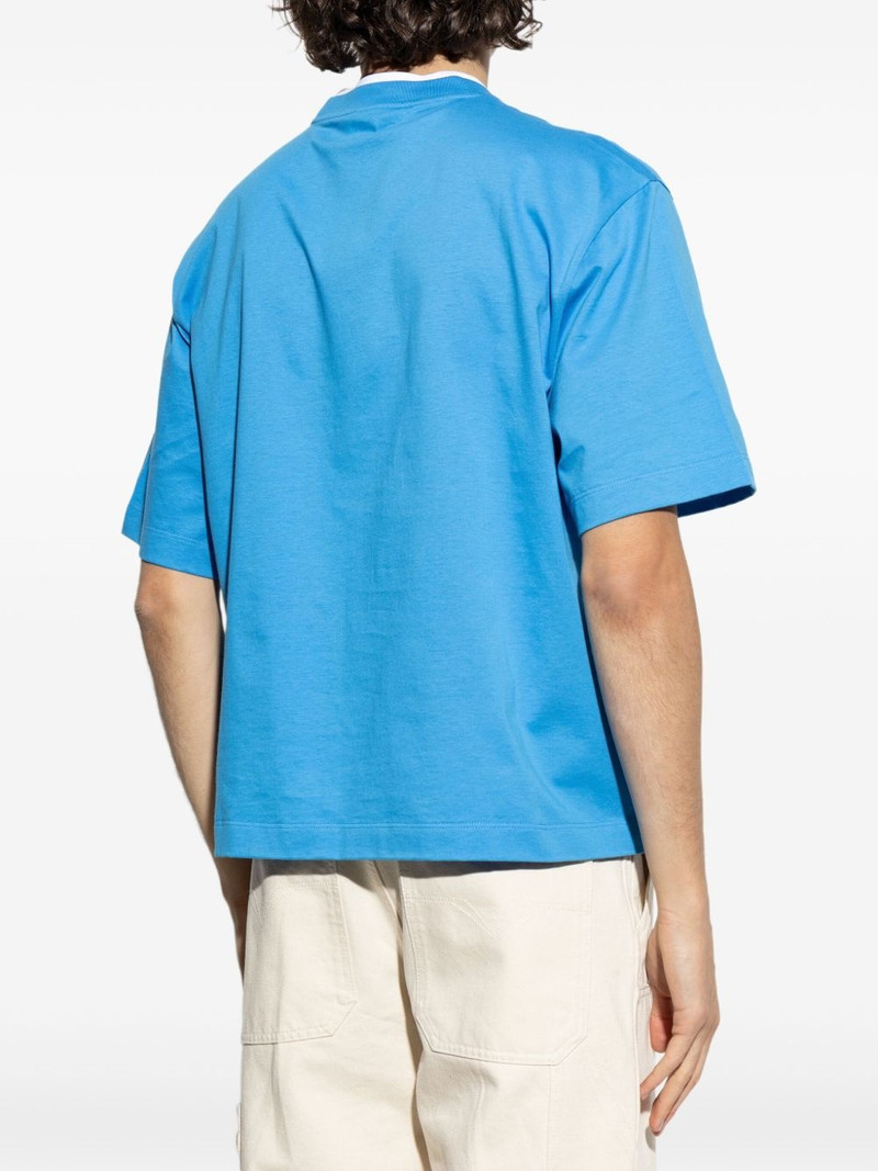 Medusa-embroidered T-shirt 4