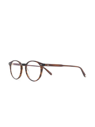 Garrett Leight Clune round optical glasses outlook