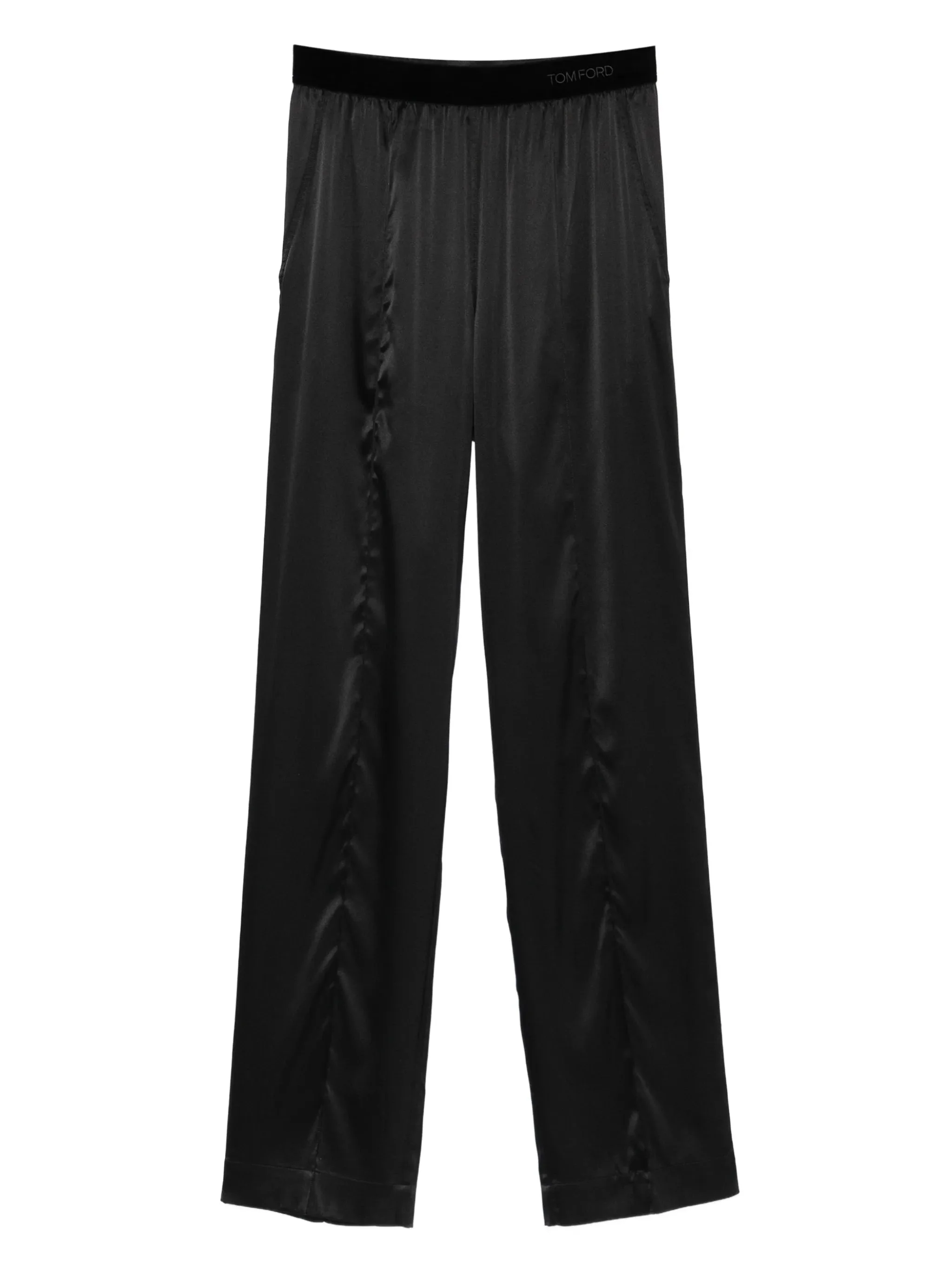 Tom Ford Logo Silk Pajama Trousers - 1