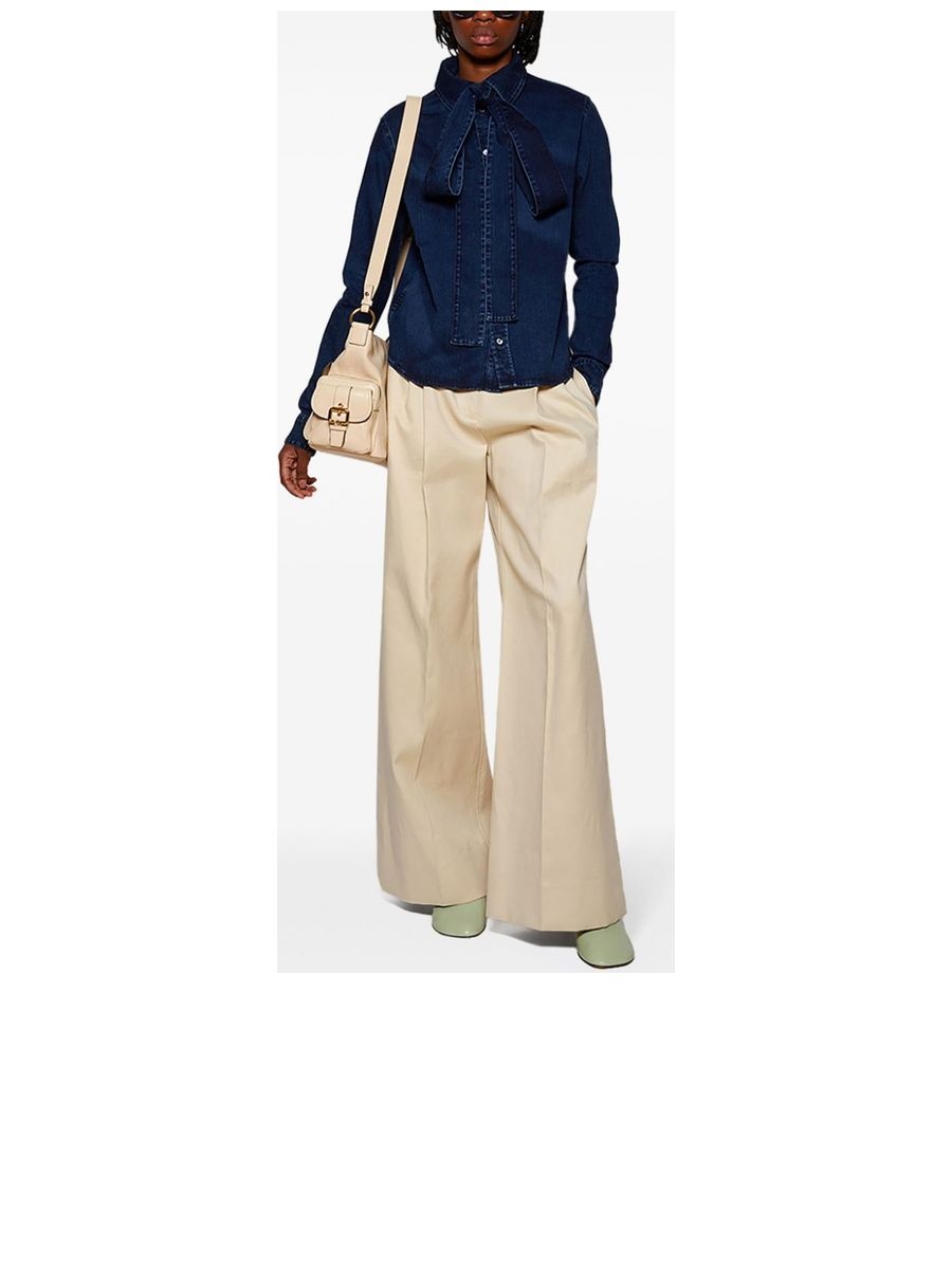 Smooth Grain Zip Shoulder Bag - 4