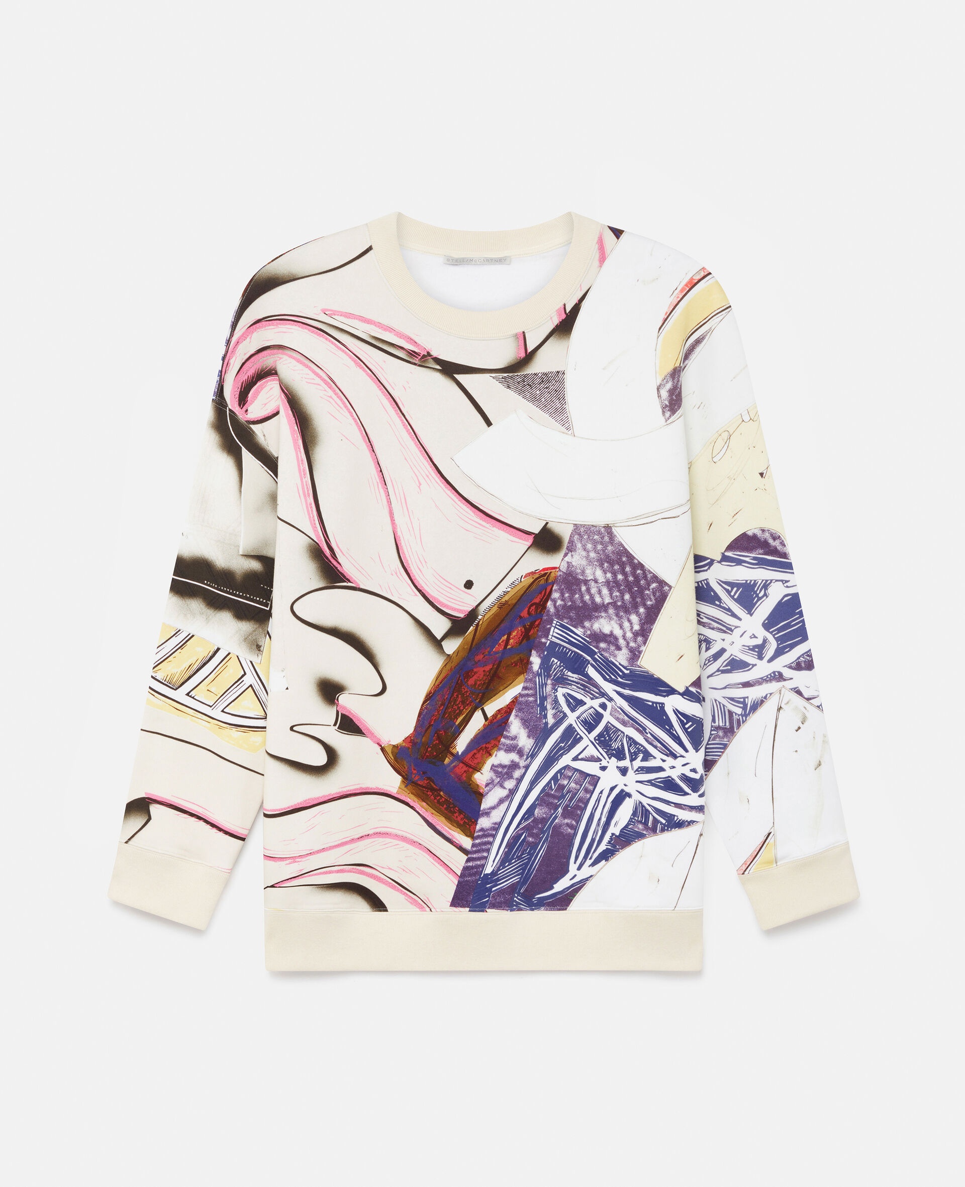 S by S Ahab Print Cotton Jumper - 1
