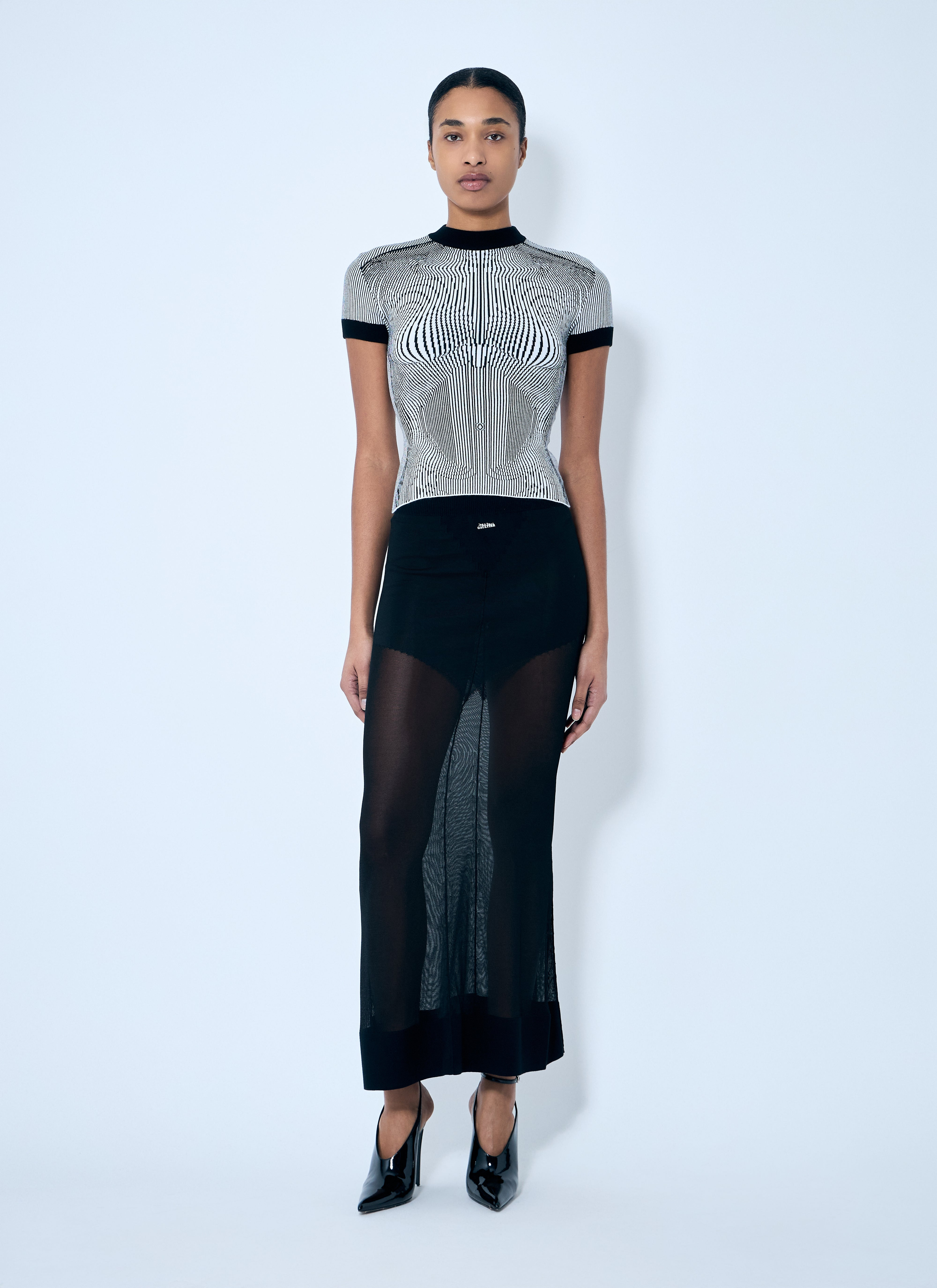 Jean Paul Gaultier Women Knit Maxi Skirt - 2